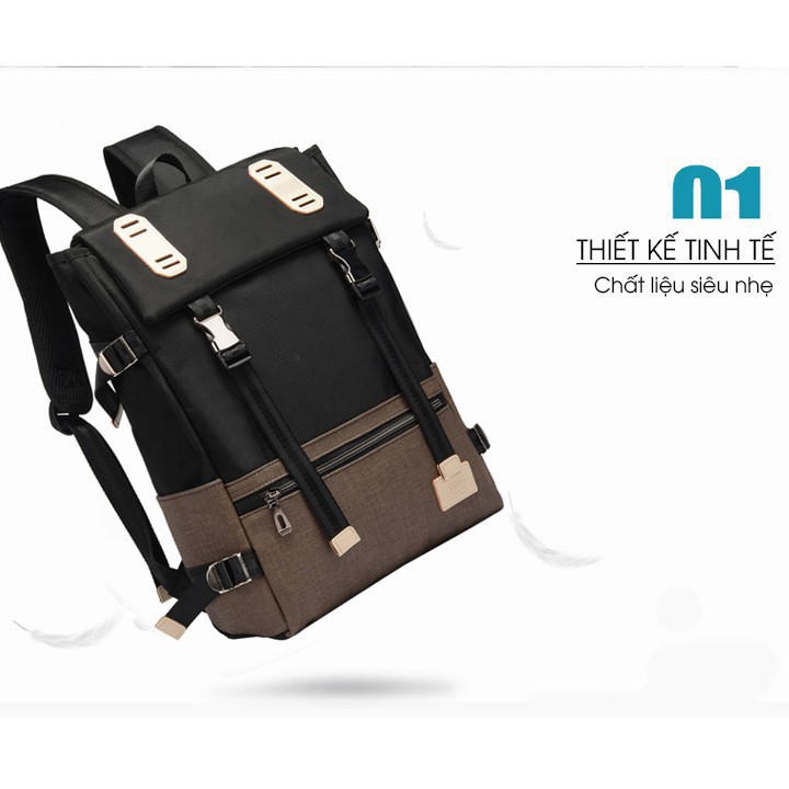 [SALE GIÁ SỐC]  Balo nam backpack spinning - Balo Đựng Lap Top, Balo Nam Nữ Hàn Quốc, Gía Rẻ