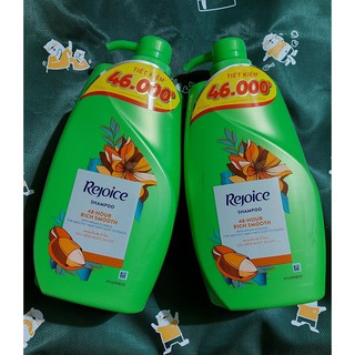 <900ml> Dầu gội Rejoice chai vòi siêu to siêu tiệt kiệm MẪU MỚI