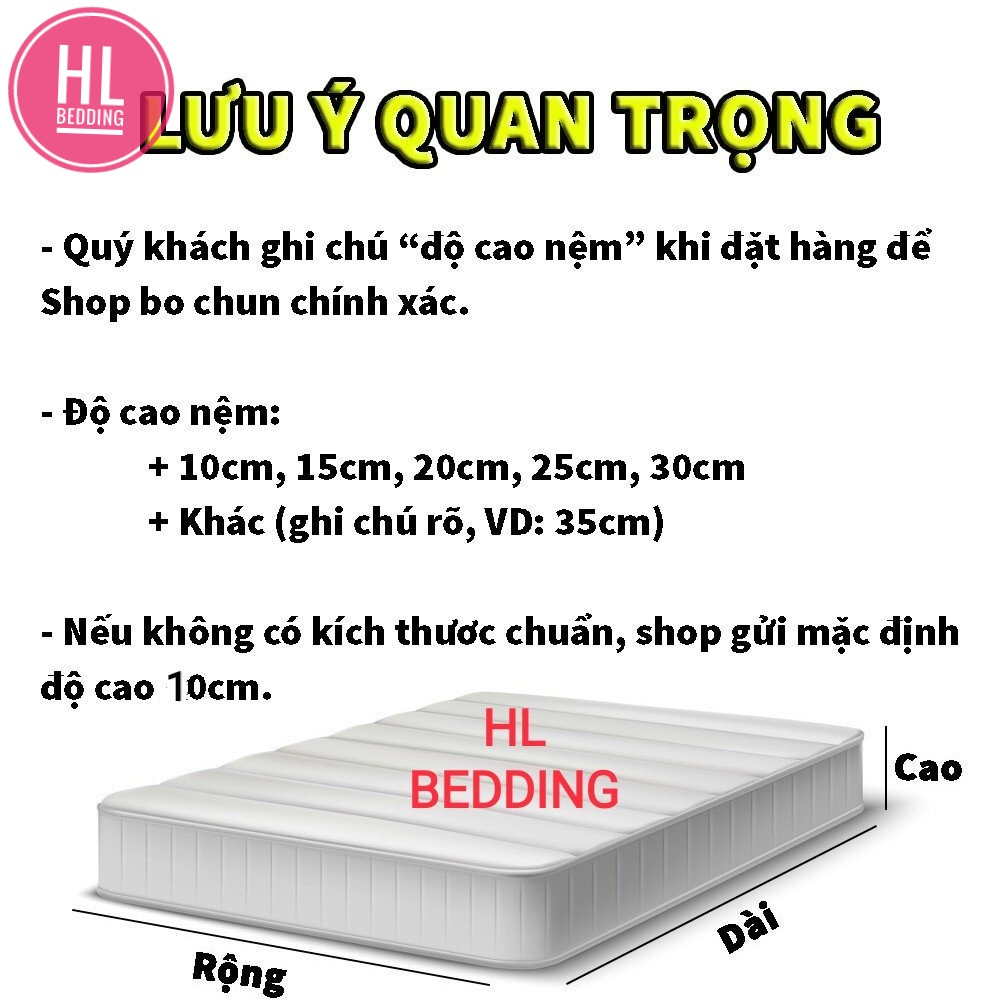 Bộ chăn ga Cotton Poly HL bedding chăn ga Hàn Quốc Bàn cờ vua caro ô vuông đen trắng nhỏ đủ size miễn phí bo chun