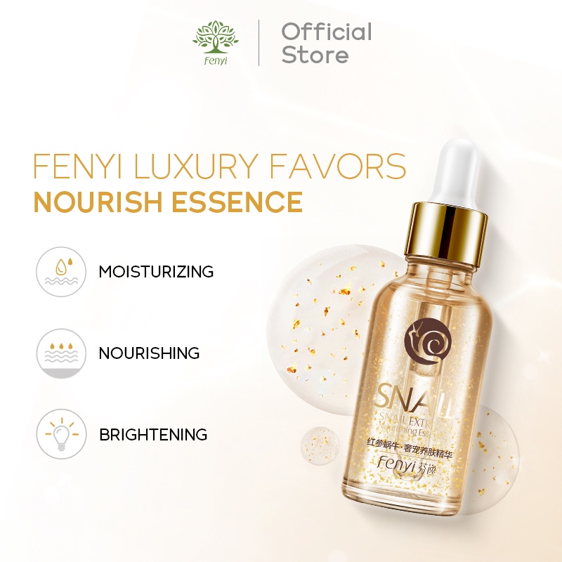 Tinh Chất Fenyi Chiết Xuất Ốc Sên Và Nhân Sâm Chống Lão Hóa Làm Săn Chắc Và Trẻ Hóa Da 30ml