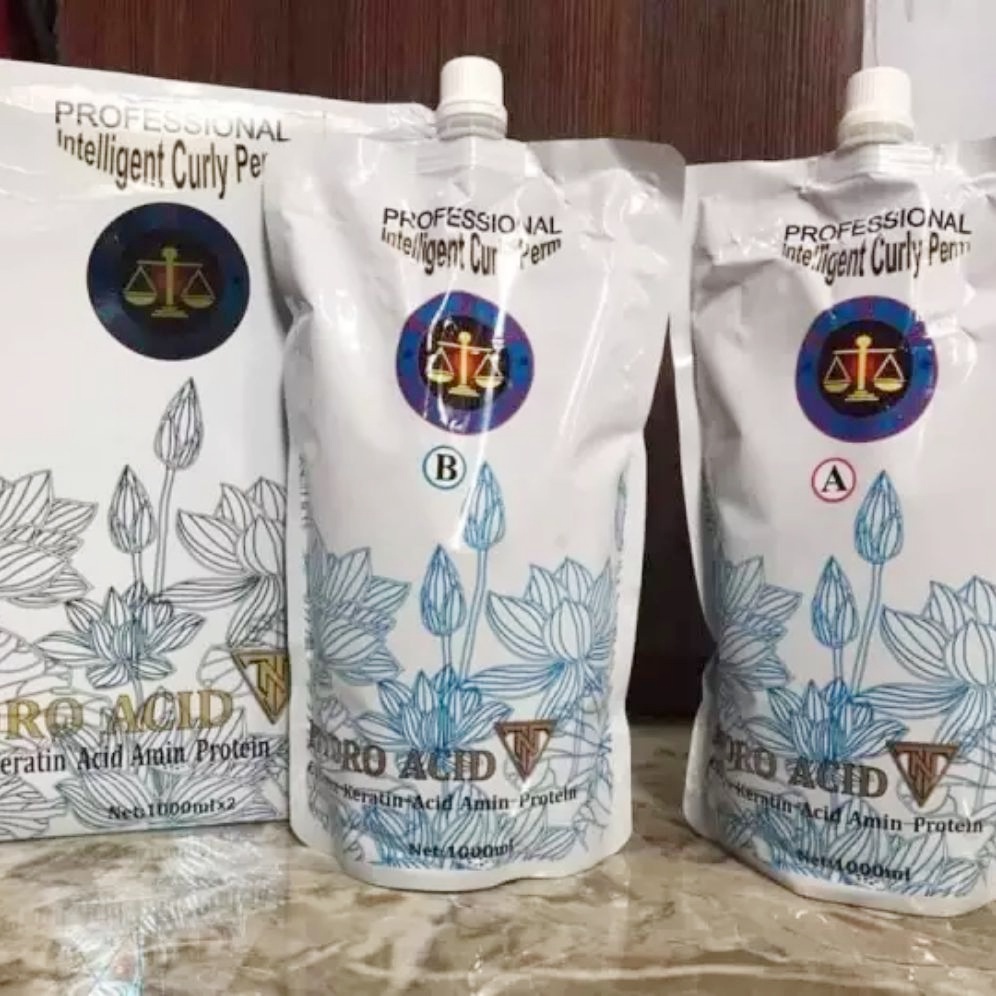 TNT _ Thuốc uốn duỗi tóc Hydro Acid, Thuốc uốn tóc TNT thông minh không quan tâm mềm hóa không lo cháy tóc chính hãng