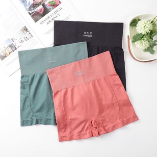 UNIQLO Quần Short Tập Thể Thao Lưng Cao Ôm Dáng Cho Nữ