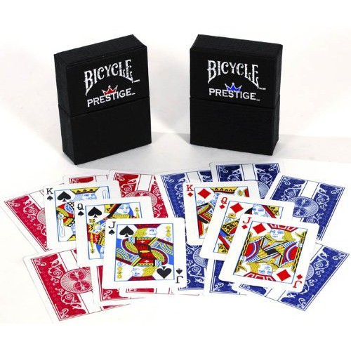 Bộ bài tây nhựa Bicycle Prestige Plastic [ Hàng Mỹ ]