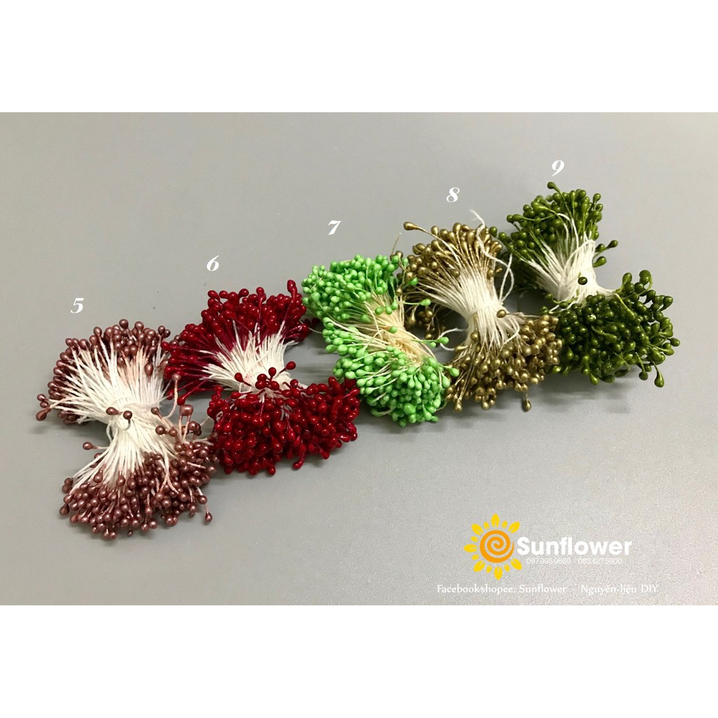 Nhụy hoa đơn bóng cao cấp