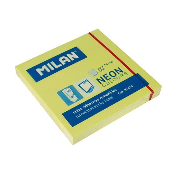 Milan Giấy Note Vàng 76X76Mm. 100 Tờ 85434
