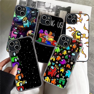 Ốp Điện Thoại TPU Mềm Hình 4VTY Among Us Cho iPhone 6 6S 7 8 Plus X XS XR 11 Pro Max
