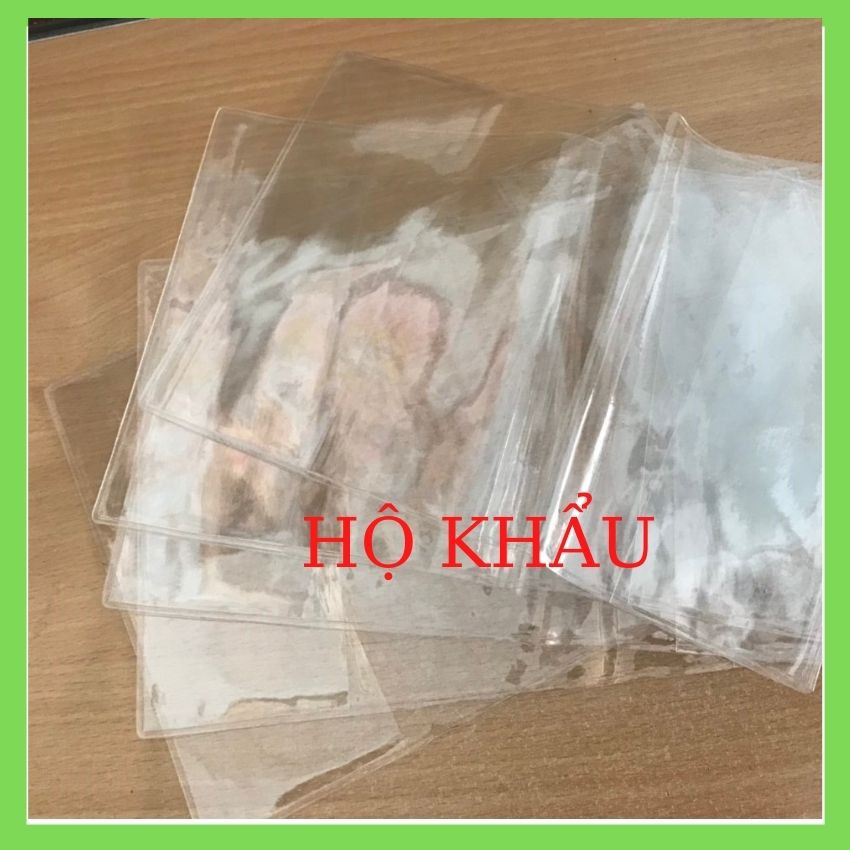 VỎ NHỰA PVC BỌC SỔ HỘ KHẨU, SỔ TẠM TRÚ