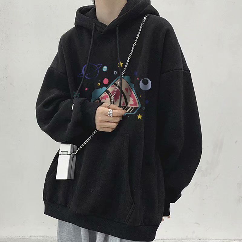 Áo Hoodie Thể Thao Hip Hop Hàn Quốc 5 Màu Sắc (M-8Xl)