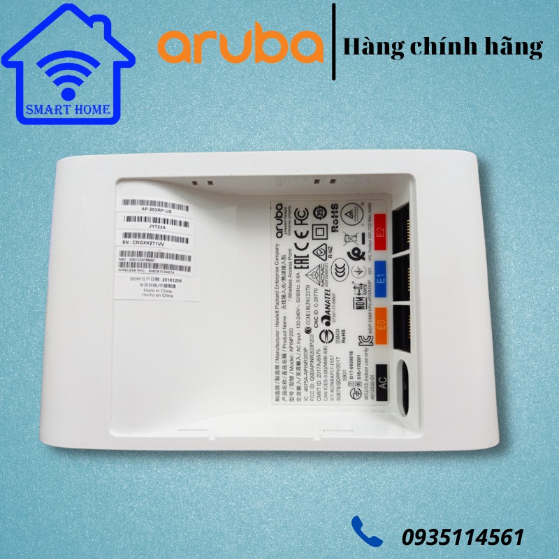 Bộ Phát Wifi Chuyên Dụng Roaming Mesh Aruba 203RP Hàng Chính Hãng