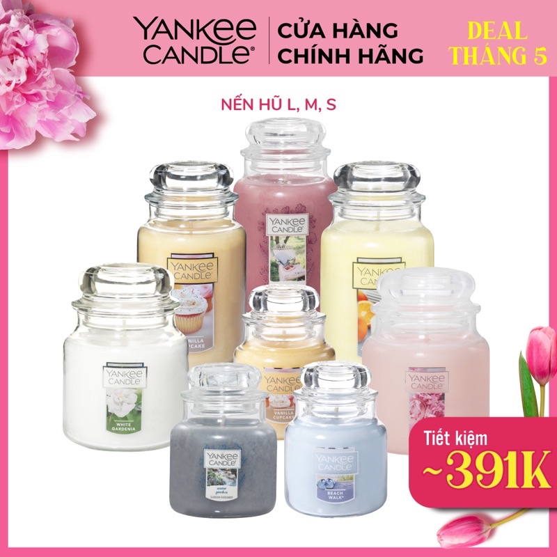 Nến thơm hũ CHÍNH HÃNG Yankee Candle GIÁ TỐT NHẤT