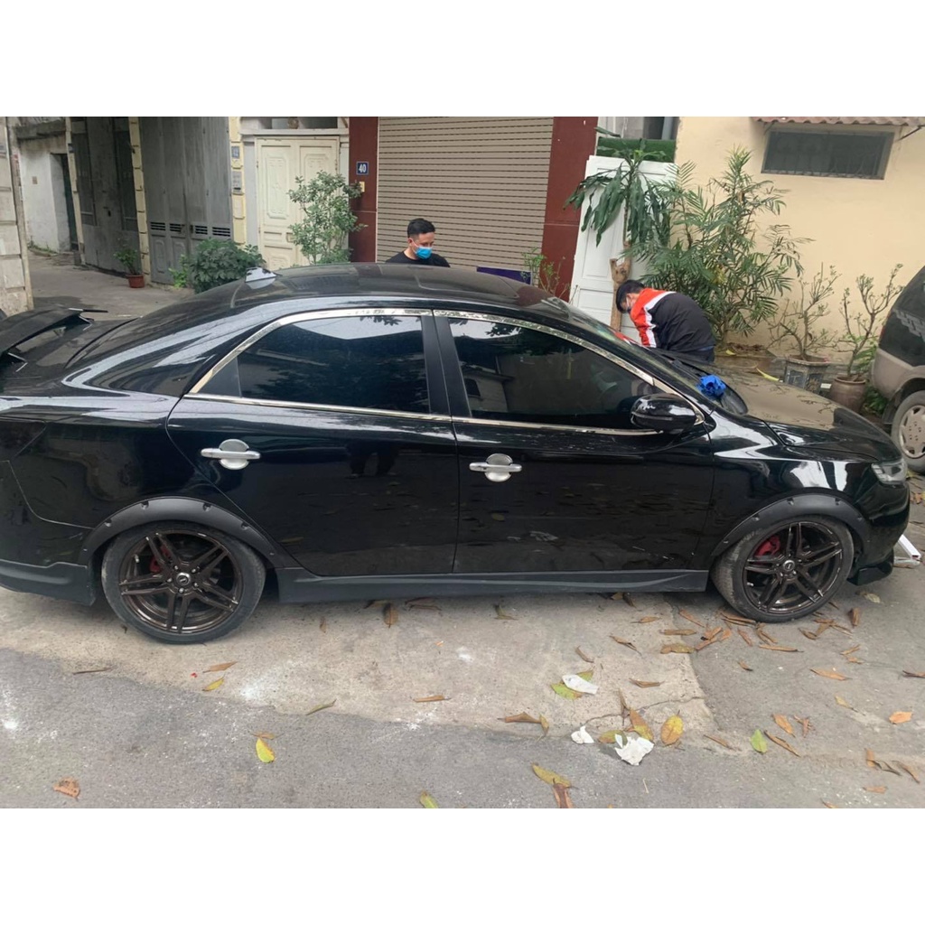 Phụ kiện xe oto, vè lốp, cua lốp,  ốp viền bánh xe oto 4 chỗ 5 chỗ: i10, morning, spark, vios, cruze, accent,swift, getz