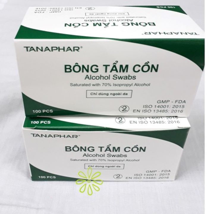 Bông tẩm cồn tanapha