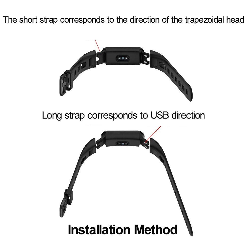 GOGOUP Dây Đeo Thể Thao Bằng Silicone Cho Đồng Hồ Thông Minh HUAWEI Band 4 ADS-B29 Honor Band 5i ADS-B19