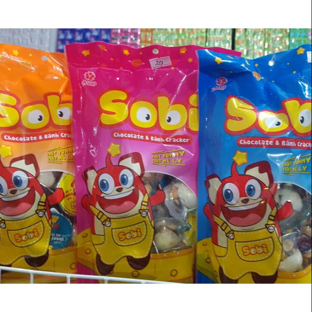 Bánh socola crackers sobi 320g