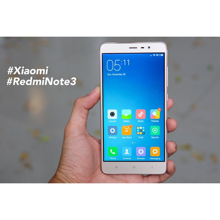 [Siêu rẻ] Điện thoại cảm ứng Xiaomi redmi note 3 RAM 2G/16GB máy chính hãng có Tiếng việt-Bảo hành 1 năm