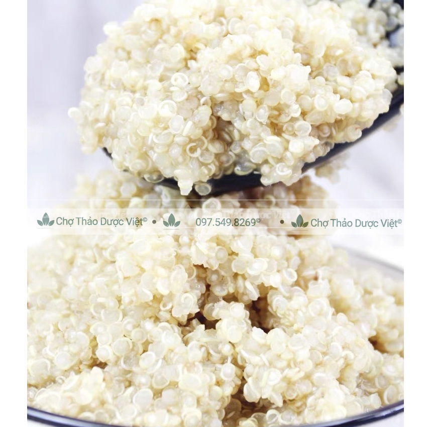 Hạt diêm mạch hữu cơ 500g (Quinoa trắng dành cho người ăn kiêng, làm sữa hạt dinh dưỡng) - Chợ Thảo Dược Việt