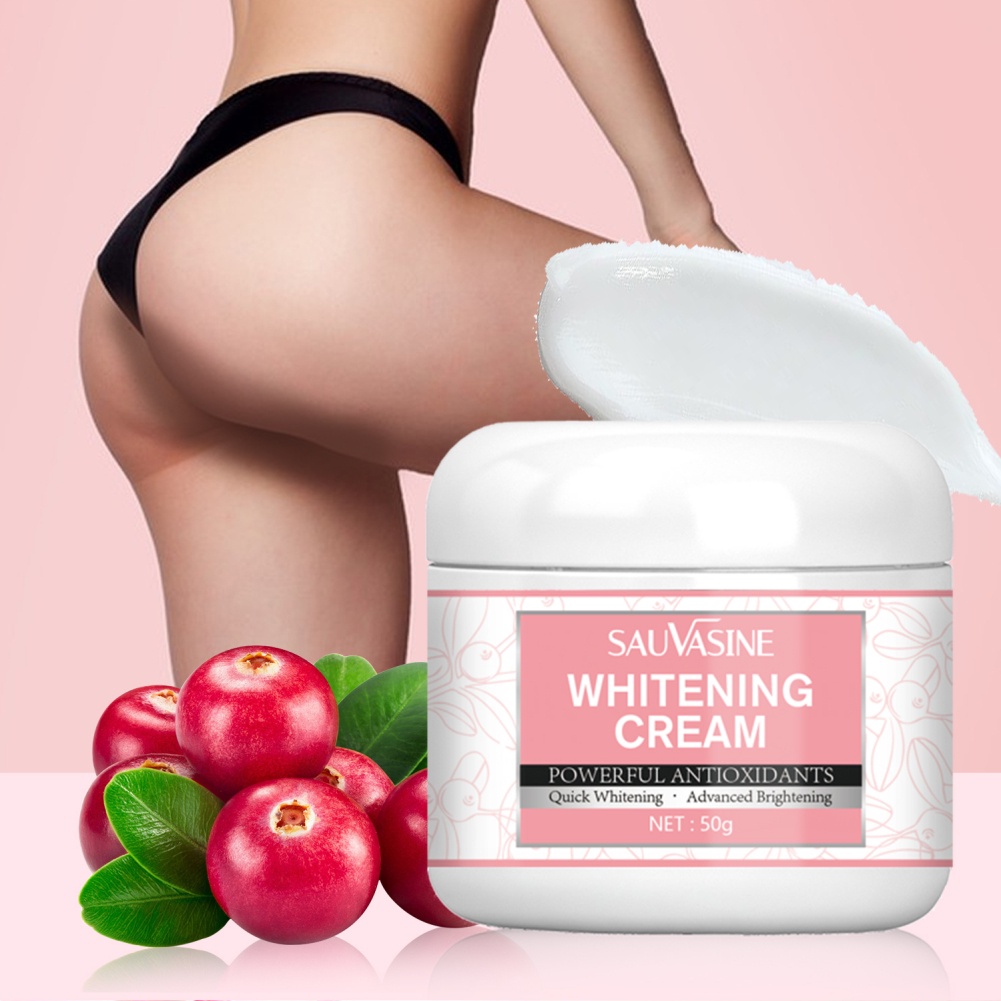 Kem Trắng Body Nách Đầu Gối Trắng Da 50G Mông Các Bộ Phận Riêng Làm Trắng JULYSTAR