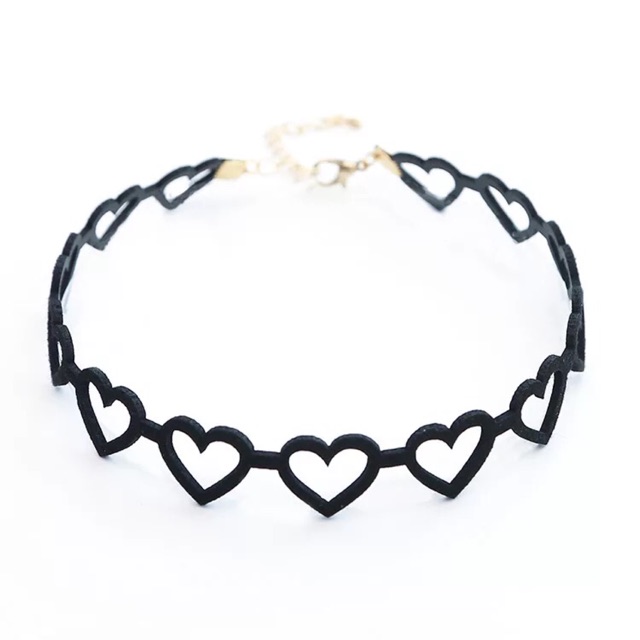 Vòng cổ choker tim