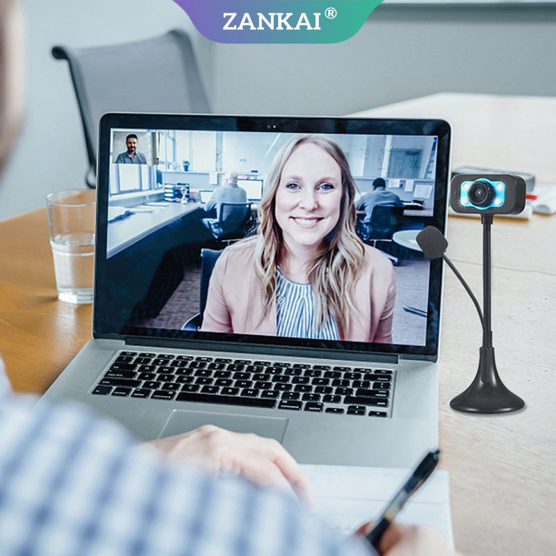 Webcam Có Đèn Led Và Mic Cho Máy Tính | BigBuy360 - bigbuy360.vn