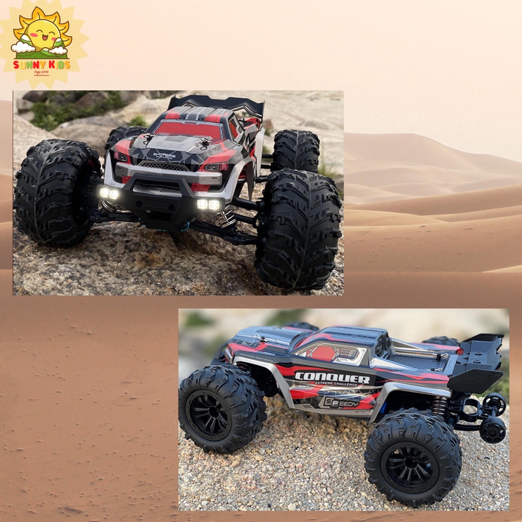 Xe địa hình điều khiển từ xa Bán tải CONQUER 1:16, công nghệ cao, 38km/h, 2.4GHz, 80m, Drift, Off-road - Sunny Kids