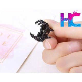 Kẹp tóc càng cua size nhỏ đính hạt