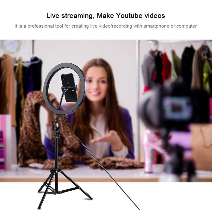 Mua ngay ĐÈN HỖ TRỢ BÁN HÀNG, LIVE STREAM, CHỤP HÌNH MAKE UP, CHỤP HÌNH SẢN PHẨM, BÁN HÀNG, GIÁ RẺ [Freeship 10k]