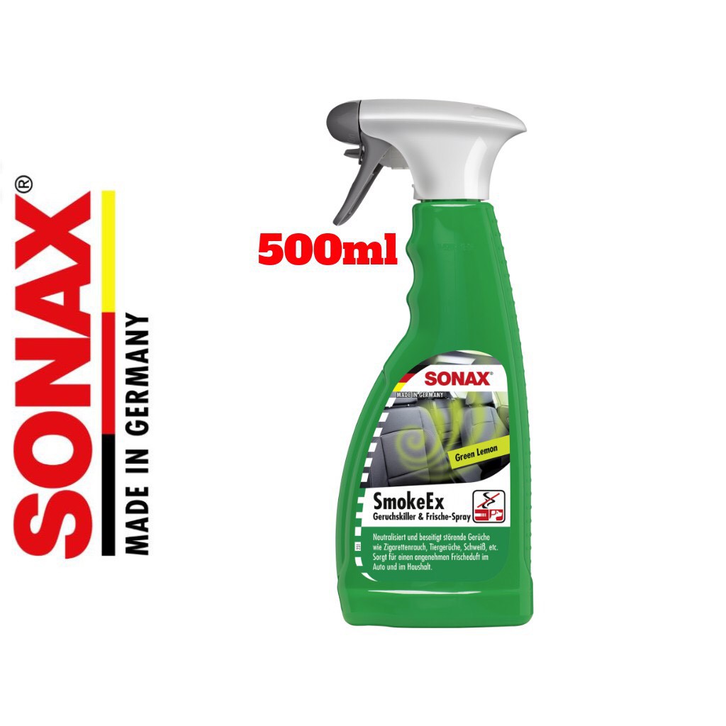 Dung dịch khử mùi diệt khuẩn nội thất Sonax dùng cho ô tô 292241 - 500ml  - Otocare247