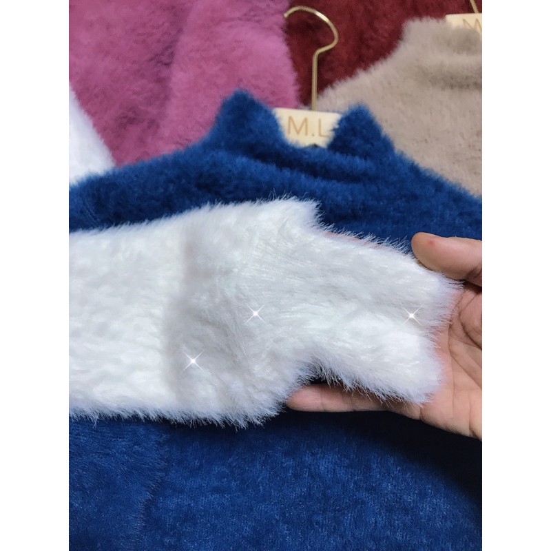 Áo len lông thỏ hàng quảng châu