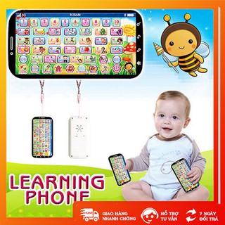Máy học tIếng anh cho bé chất liệu nhựa cứng kiểu dáng chiếc điện thoại