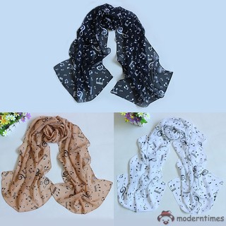 Khăn quàng cổ in hình nốt nhạc thời trang