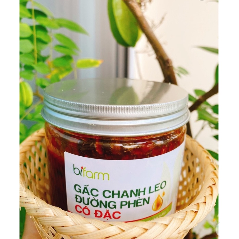 Gấc cô đặc bổ mắt sáng mịn da hũ 500gr ( Gấc chanh leo đường phèn cô đặc)