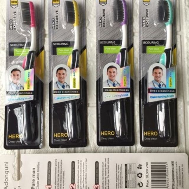 Bàn chải đánh răng hero (1 hộp /30 cái)