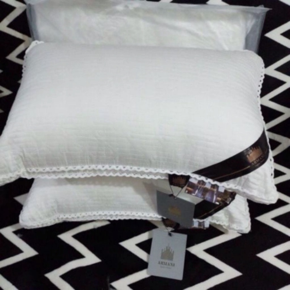 Ruột gối lông vũ DUBAI,  Bông Lông vũ 100% size 50x70cm siêu êm,phồng,đẹp, bảo hành 12 tháng