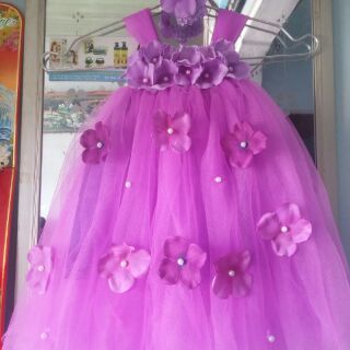 Combo Váy Tutu và voan lưới tutu