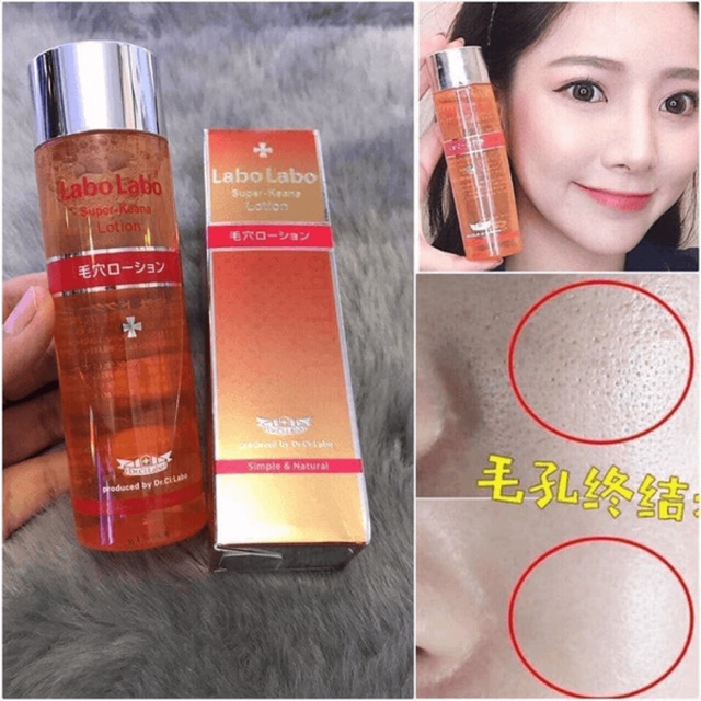 🎏🎊Nước hoa hồng Lotion Labo Labo - Super Keana se khít lỗ chân lông🎏🎊