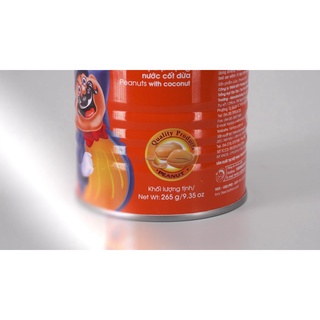Đậu Phộng Nước Cốt Dừa Tân Tân (lon 265g)