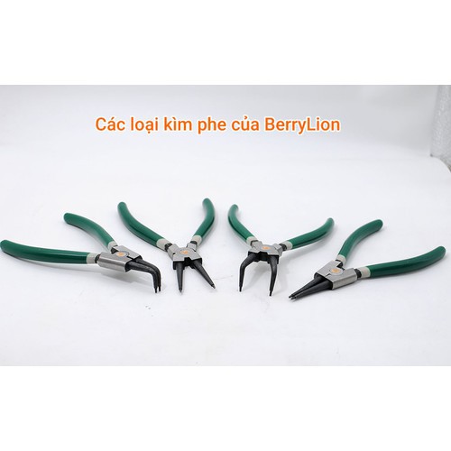 Bộ 4 kìm mở chốt phe Berrylion