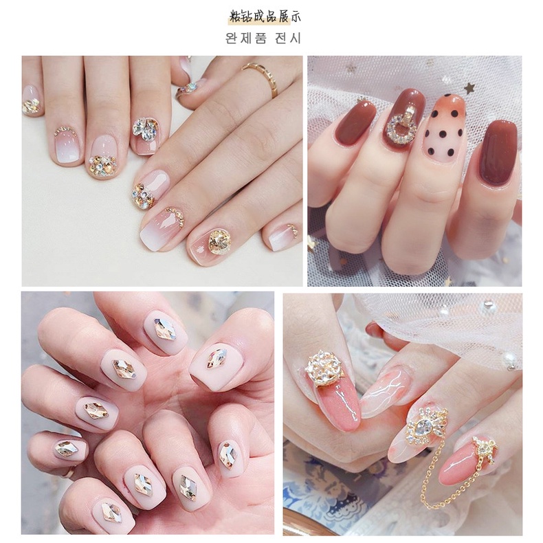 Keo 401 phiên bản hàn quốc, keo gắn móng giả đính đá charm siêu chắc 20g