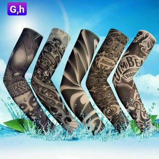 Găng Tay Chống Nắng Hình Săm Chất Phượt - Ống Tay Hình Xăm Cực Chất