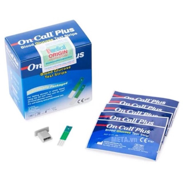 ✅ Que Thử Đường Huyết: OnCall Plus (On-Call On Call) Hạn sử dụng xa (1-2 năm) -VT0052