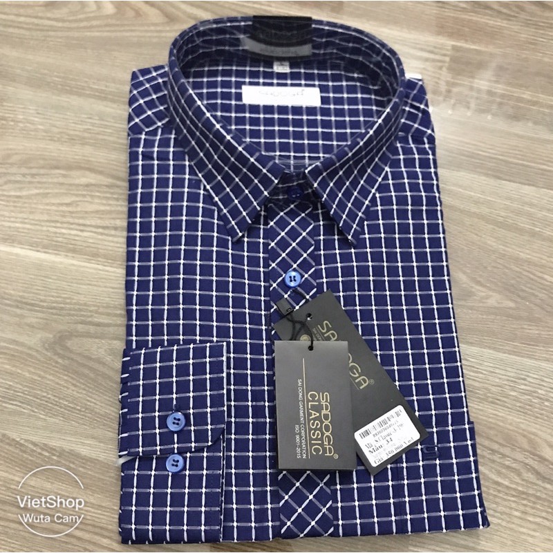 Áo sơ mi nam trung niên hãng Sài đồng cao cấp | BigBuy360 - bigbuy360.vn
