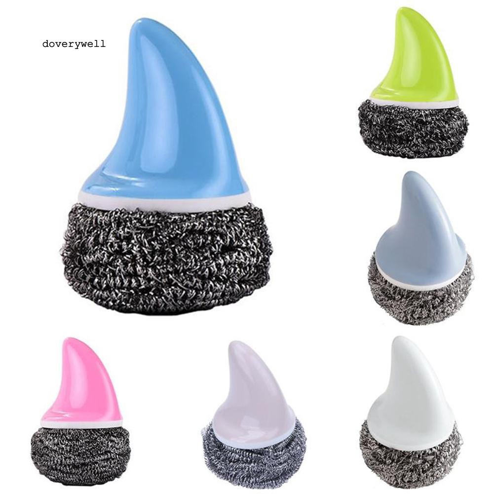 Bàn chải sợi thép không gỉ chùi rửa dụng cụ nhà bếp