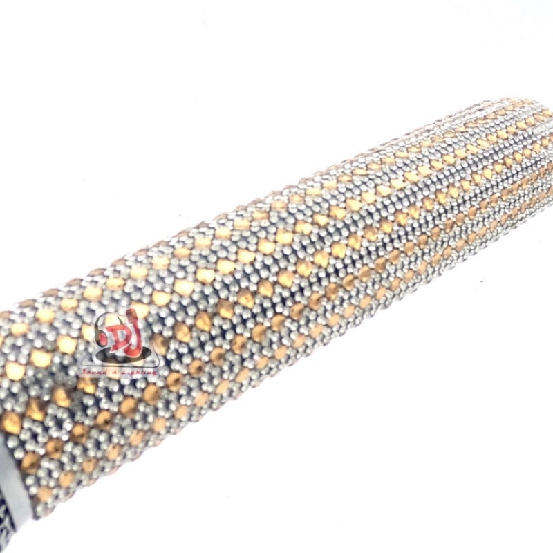 Áo bọc tay mic, vỏ micro kim tuyến, microphone karaoke