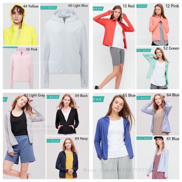 Áo chống nắng làm mát 2021 Airism U N I QLO