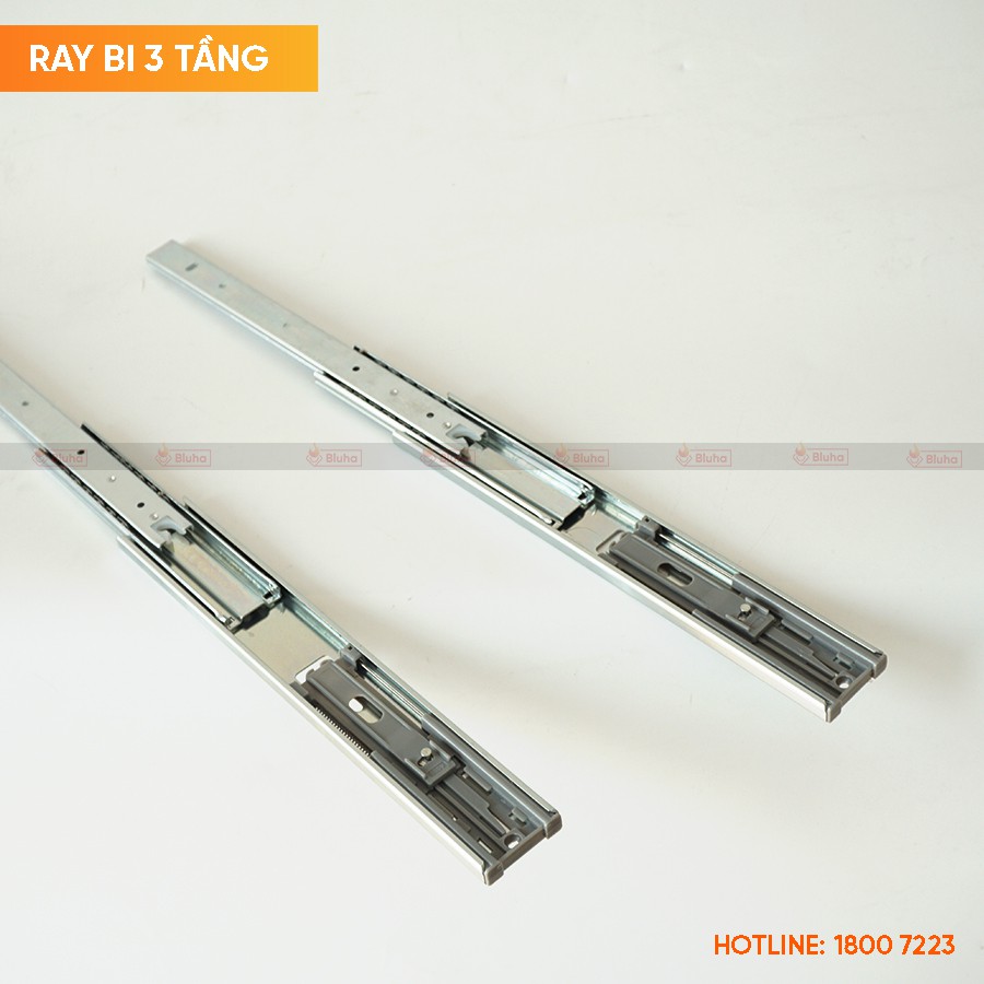 Ray bi 3 tầng giảm chấn Hafele 494.02.061/494.02.062/494.02.063/494.02.064/494.02.065