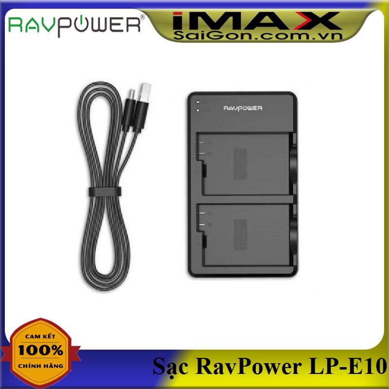 Sạc máy ảnh RavPower cho Canon LP-E10