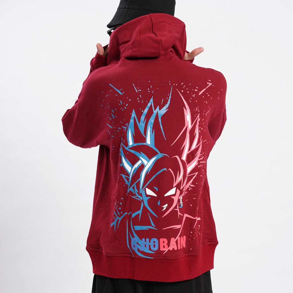 Áo khoác hoodie nỉ N7 có mũ nam nữ oversize thời trang đường phố phong cách Hàn Quốc Hot 2020 BLACK GOKU | BigBuy360 - bigbuy360.vn