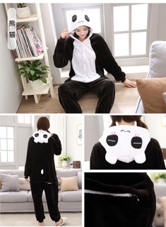 Bộ ngủ thú bông hình panda có sẵn