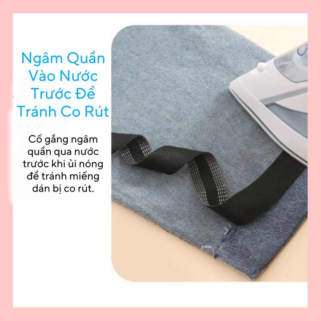 [Mới]  Thần Khí Băng Dán Điều Chỉnh Cắt Ngắn Ống Quần, Sửa Ống Quần, Rút Ngắn Không Cần Đường May.