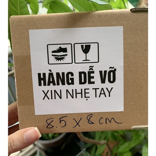 200 Tem dán cảnh báo hàng dễ vỡ